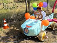 Team building voiture en carton