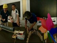 Team building collaboratif chain reaction
